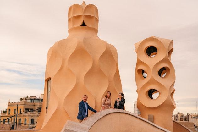 Casa Milà: Tour guidato per piccoli gruppi + Cava