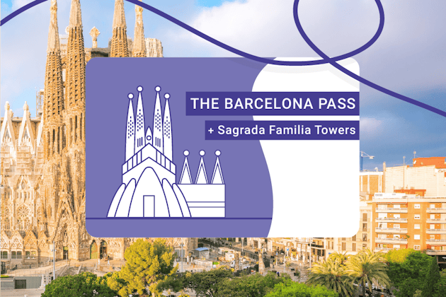 Il Pass di Barcellona + le Torri della Sagrada Familia